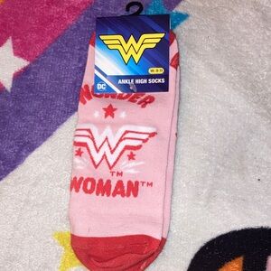 Wonder Woman Ankle High Socks